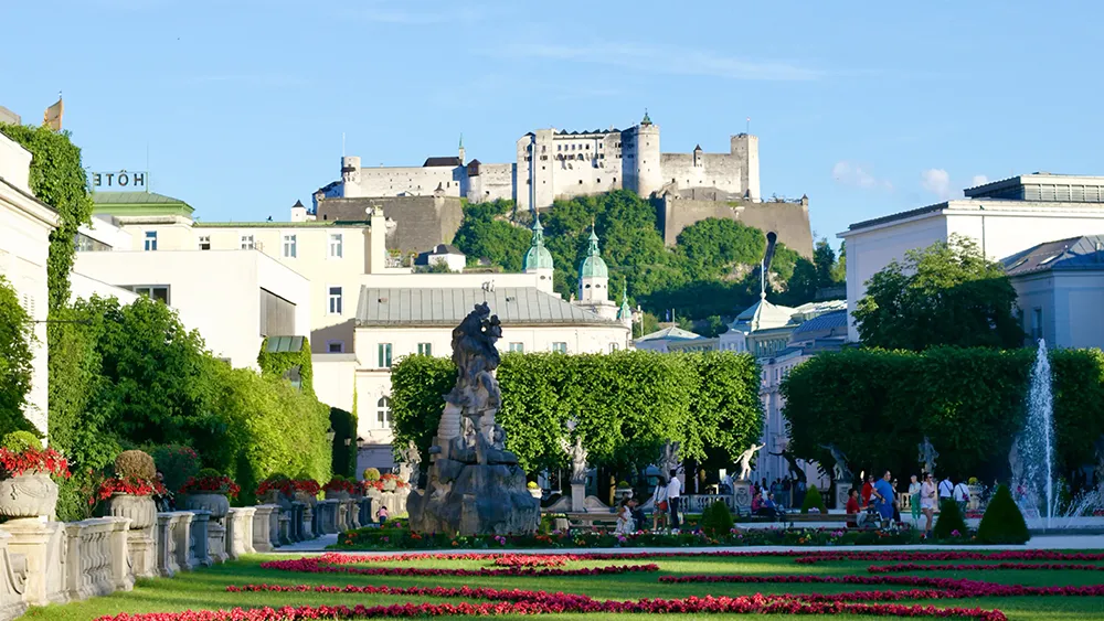 Wake Tech students visit Salzburg, Austria, during a 2024 Study Abroad trip.
