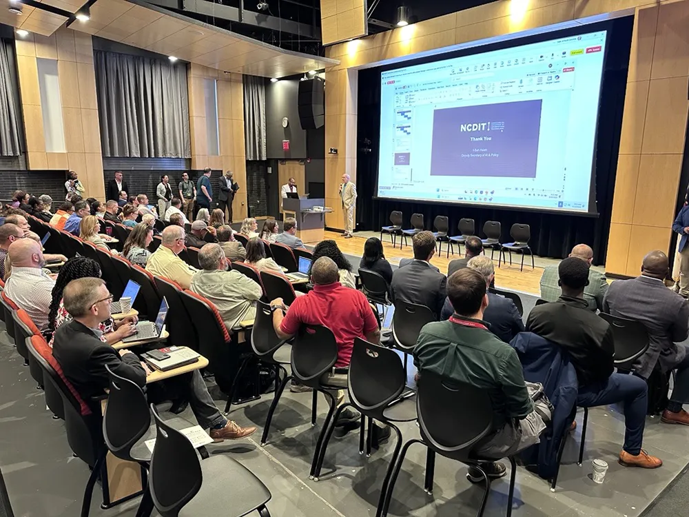 The state Department of Information Technology Innovation Day attracted dozens from state and local agencies.