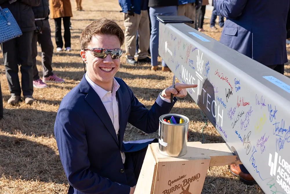 Silas Johnson, Wake Tech SGA President