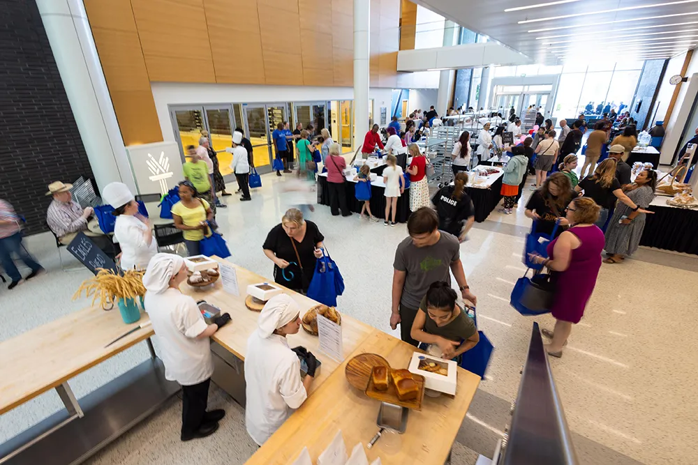 Future pastry chefs, cake designers and bakery managers show off their skills at Wake Tech's popular Bakers' Row event.