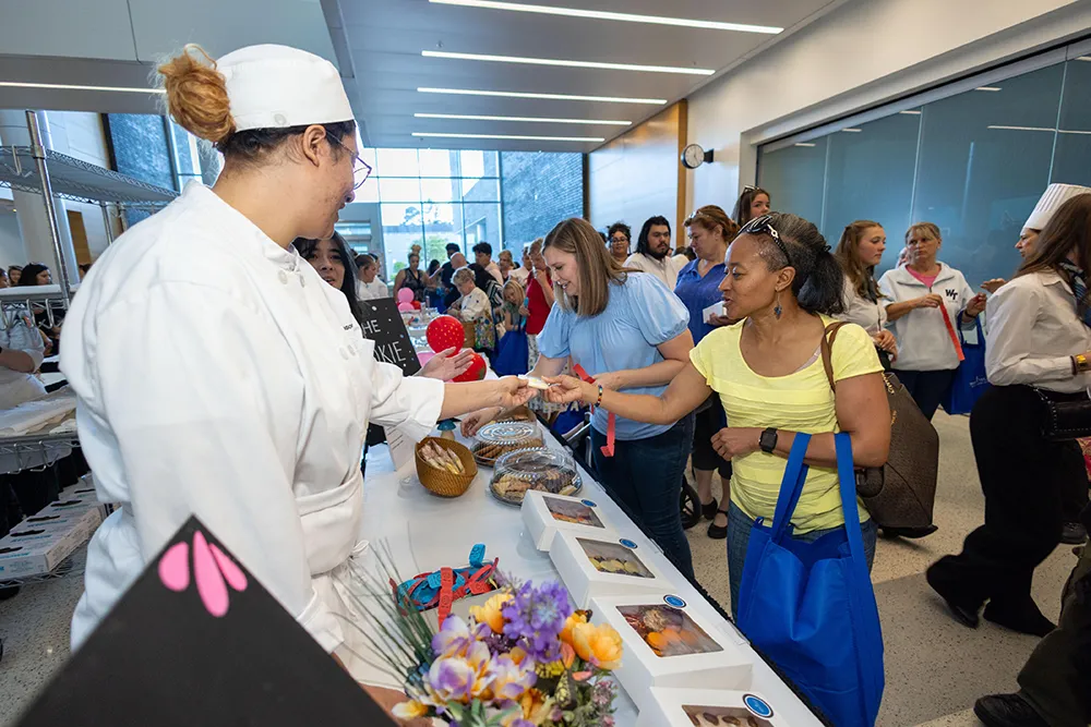Future pastry chefs, cake designers and bakery managers show off their skills at Wake Tech's popular Bakers' Row event.