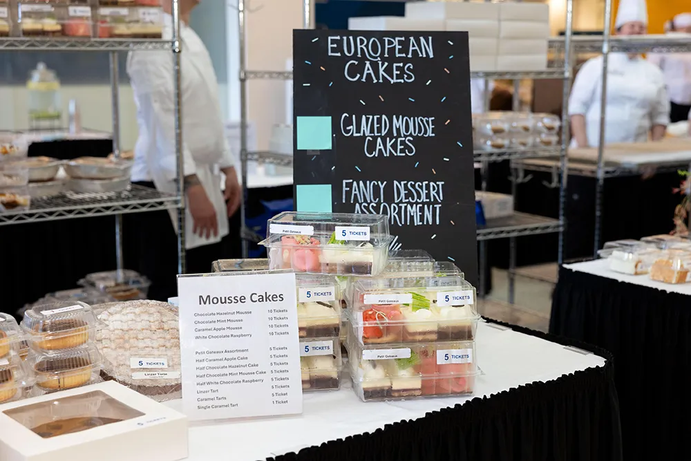 Future pastry chefs, cake designers and bakery managers show off their skills at Wake Tech's popular Bakers' Row event.