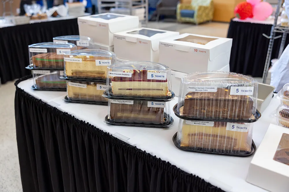 Future pastry chefs, cake designers and bakery managers show off their skills at Wake Tech's popular Bakers' Row event.