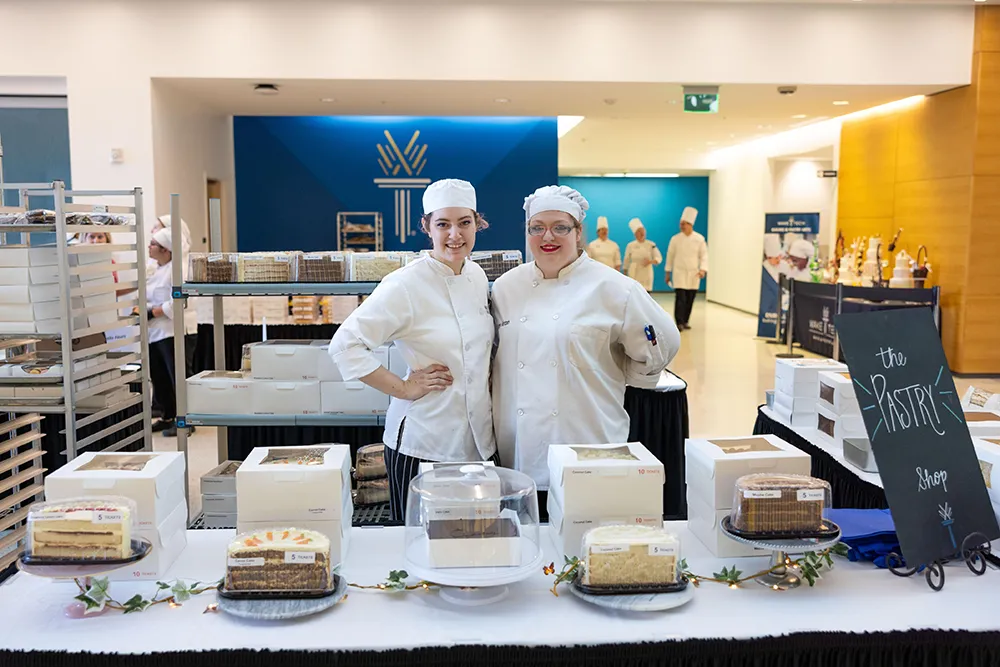 Future pastry chefs, cake designers and bakery managers show off their skills at Wake Tech's popular Bakers' Row event.