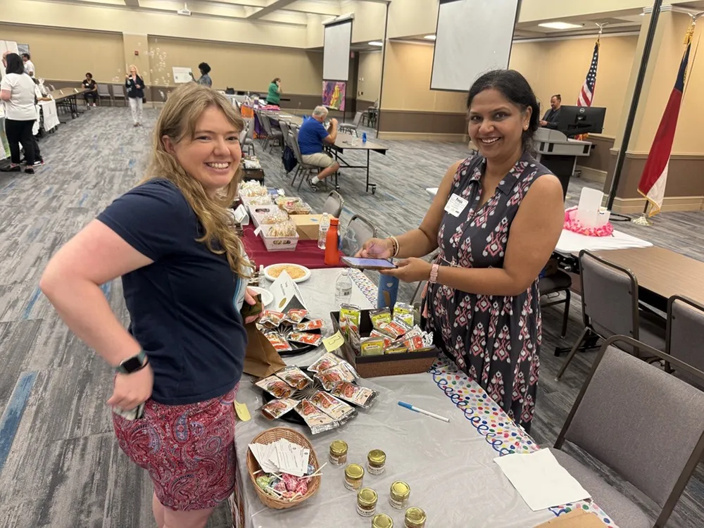 Dozens of entrepreneurs who graduated from the LaunchWakeCounty program showcased their products and services at an Alumni Vendor Expo at Wake Tech.