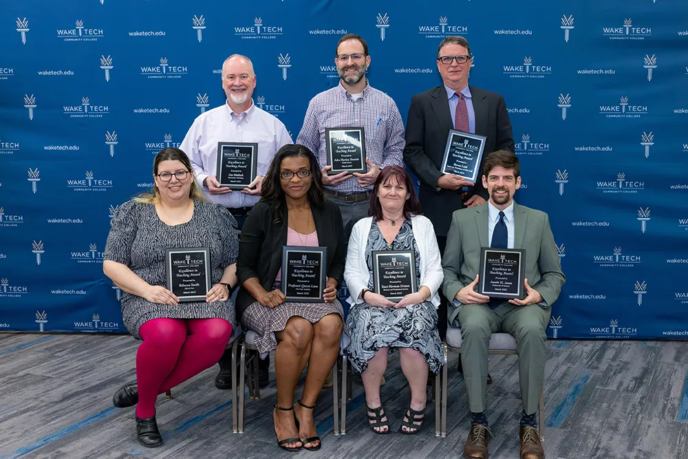 Faculty members receive Excellence in Teaching Awards