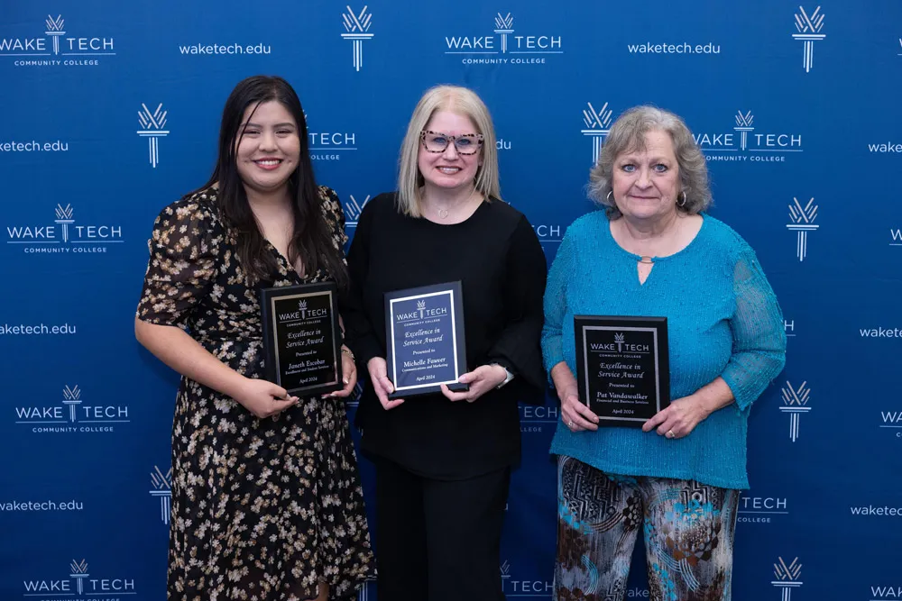 2024 Excellence in Service Award winners