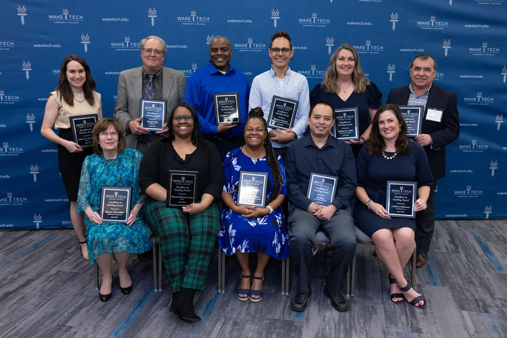 2024 Excellence in Teaching Award winners