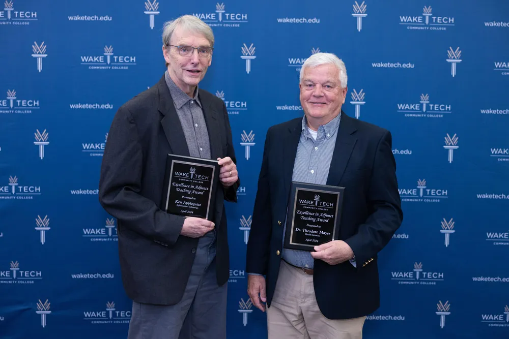 2024 Excellence in Adjunct Teaching Award winners