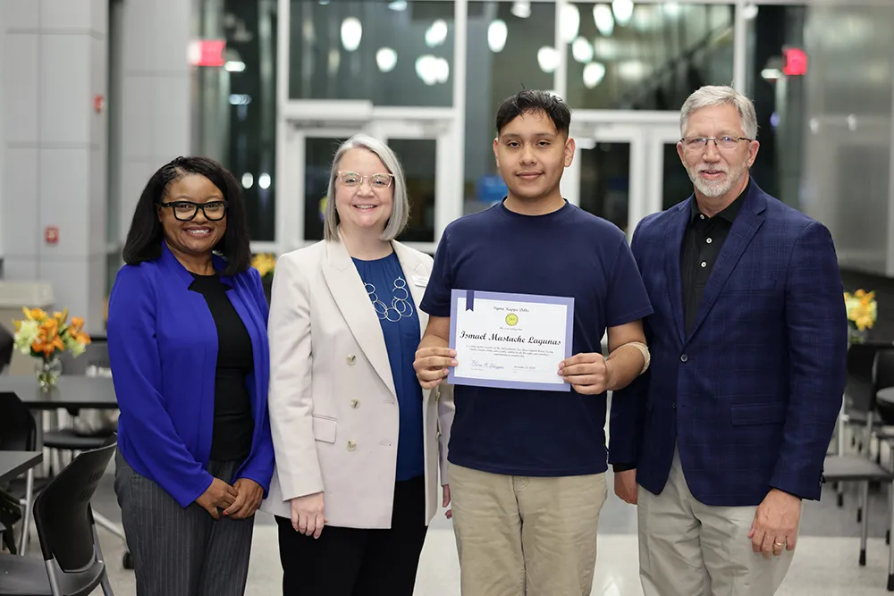 Twelve Wake Tech students were inducted into Sigma Kappa Delta, the national honor society for English and literature excellence at two-year colleges.