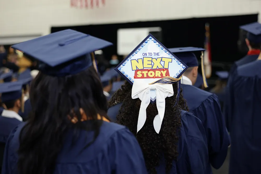 Hundreds of Wake Tech graduates celebrated their accomplishments at Fall Commencement.