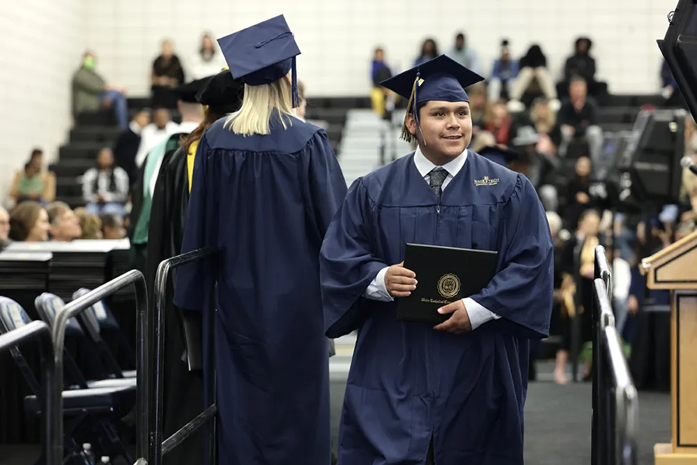 Hundreds of Wake Tech graduates celebrated their accomplishments at Fall Commencement.