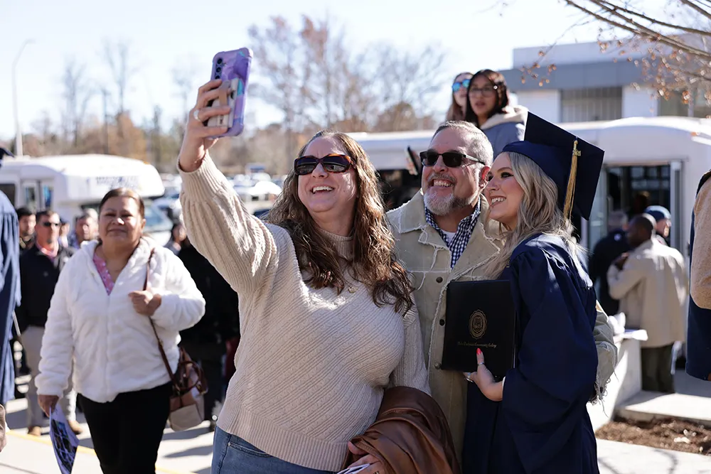 Hundreds of Wake Tech graduates celebrated their accomplishments at Fall Commencement.