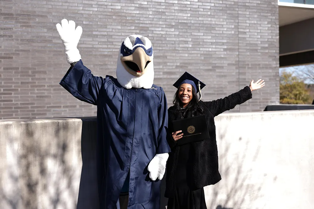 Hundreds of Wake Tech graduates celebrated their accomplishments at Fall Commencement.