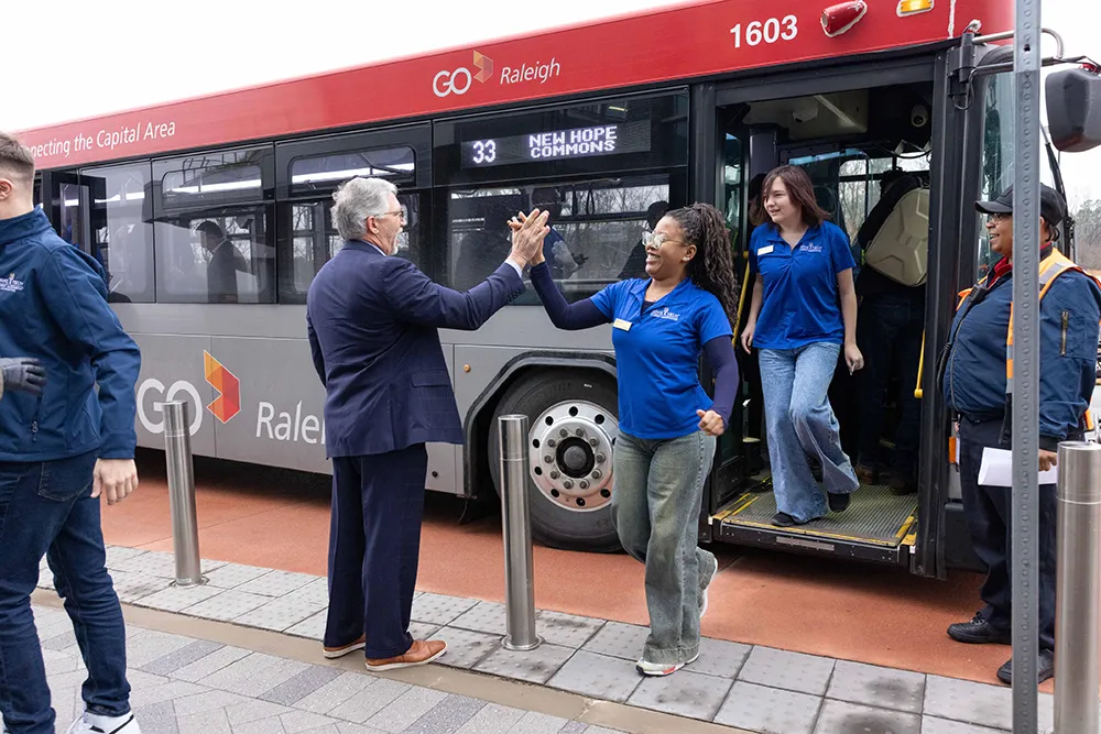  GoRaleigh now provides bus service to Wake Tech East.