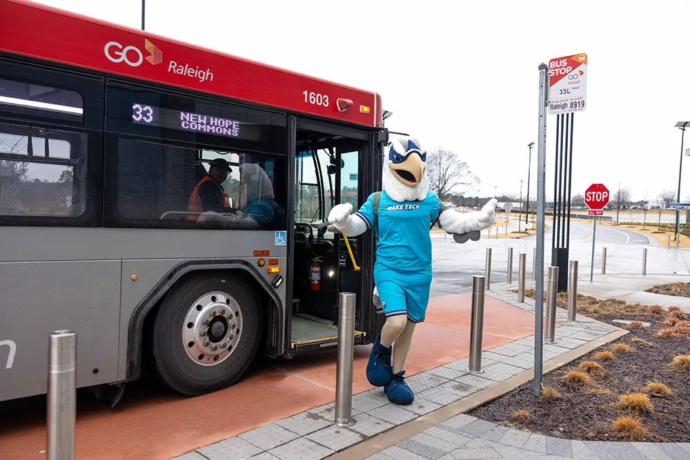  GoRaleigh now provides bus service to Wake Tech East.