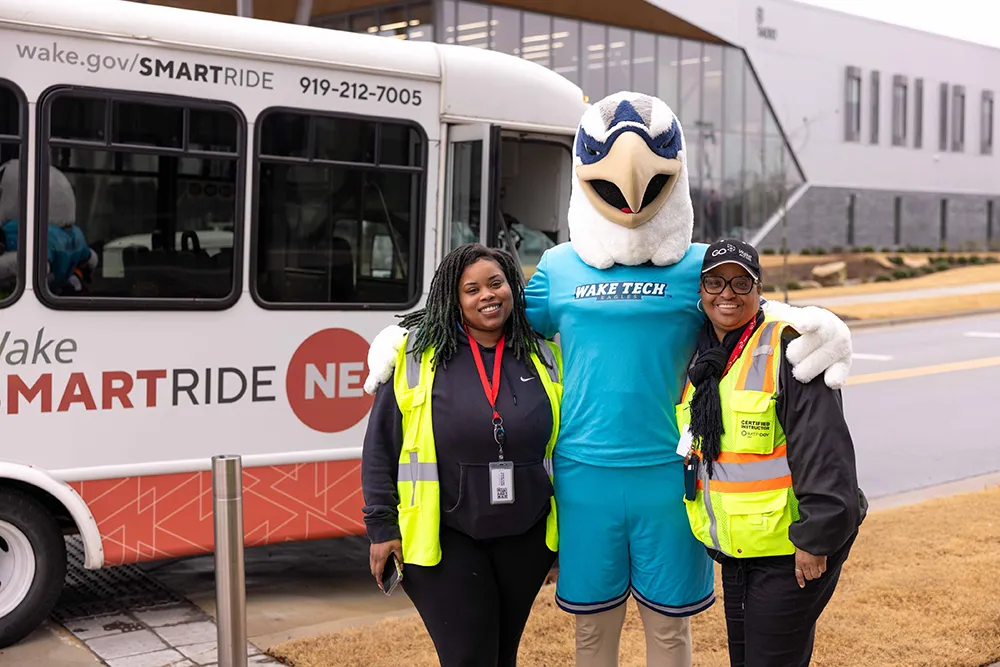  GoRaleigh now provides bus service to Wake Tech East.