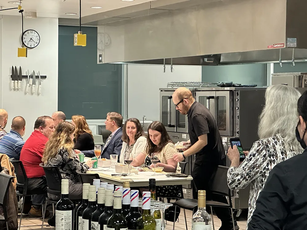 Wake Tech held a special fund-raising meal to supports western North Carolina hospitality workers after Hurricane Helene