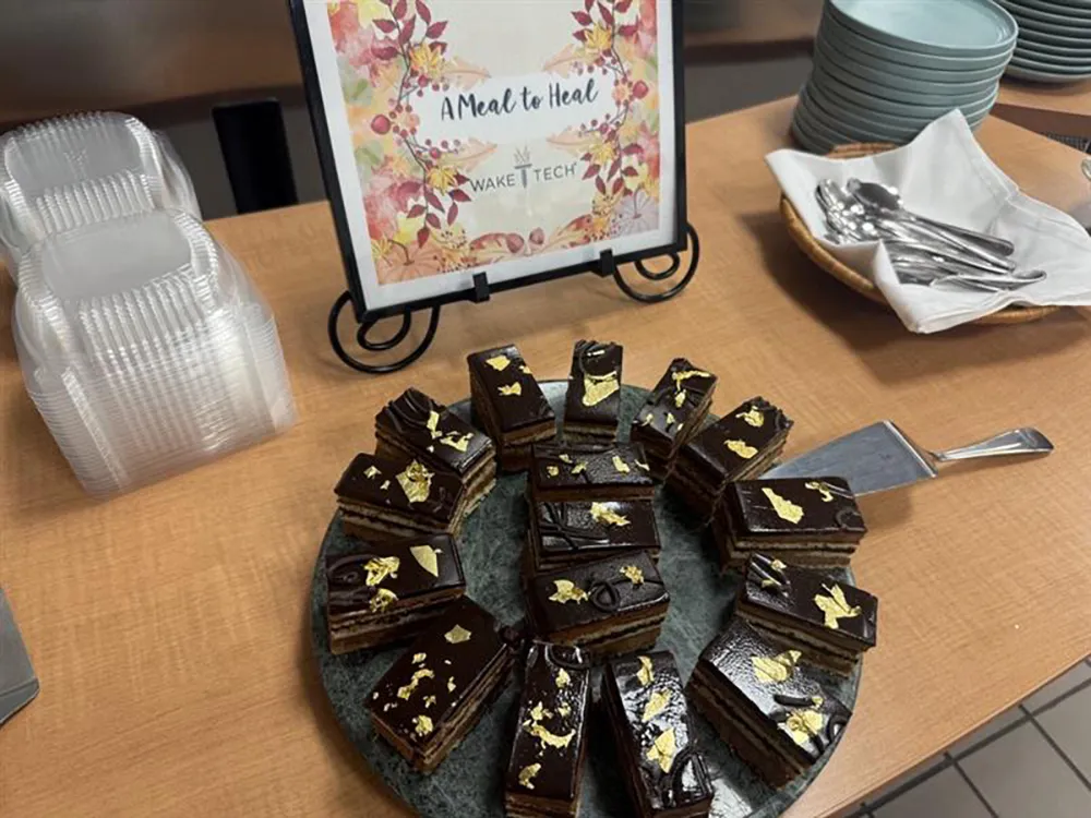 Wake Tech held a special fund-raising meal to supports western North Carolina hospitality workers after Hurricane Helene