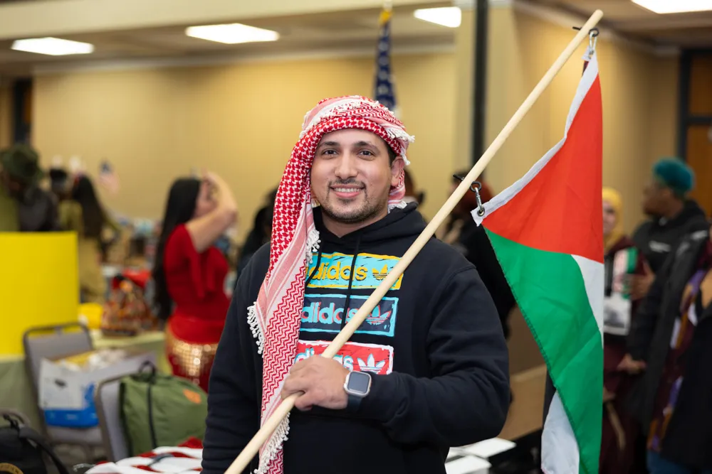 Wake Tech celebrates students from dozens of foreign countries at an International Day celebration.
