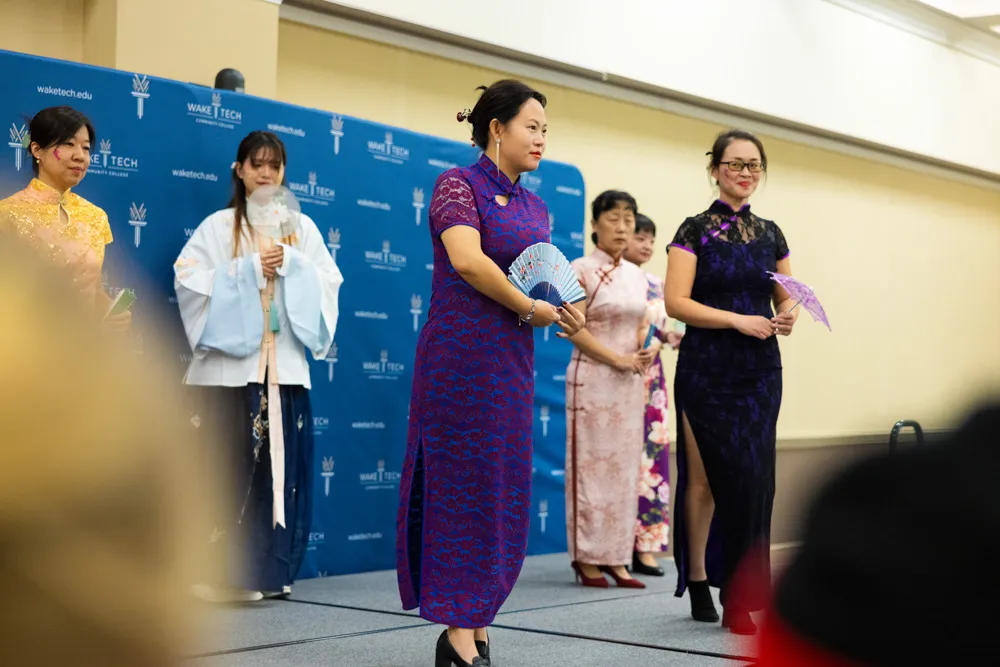 Wake Tech celebrates students from dozens of foreign countries at an International Day celebration.