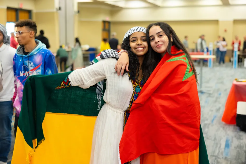 Wake Tech celebrates students from dozens of foreign countries at an International Day celebration.