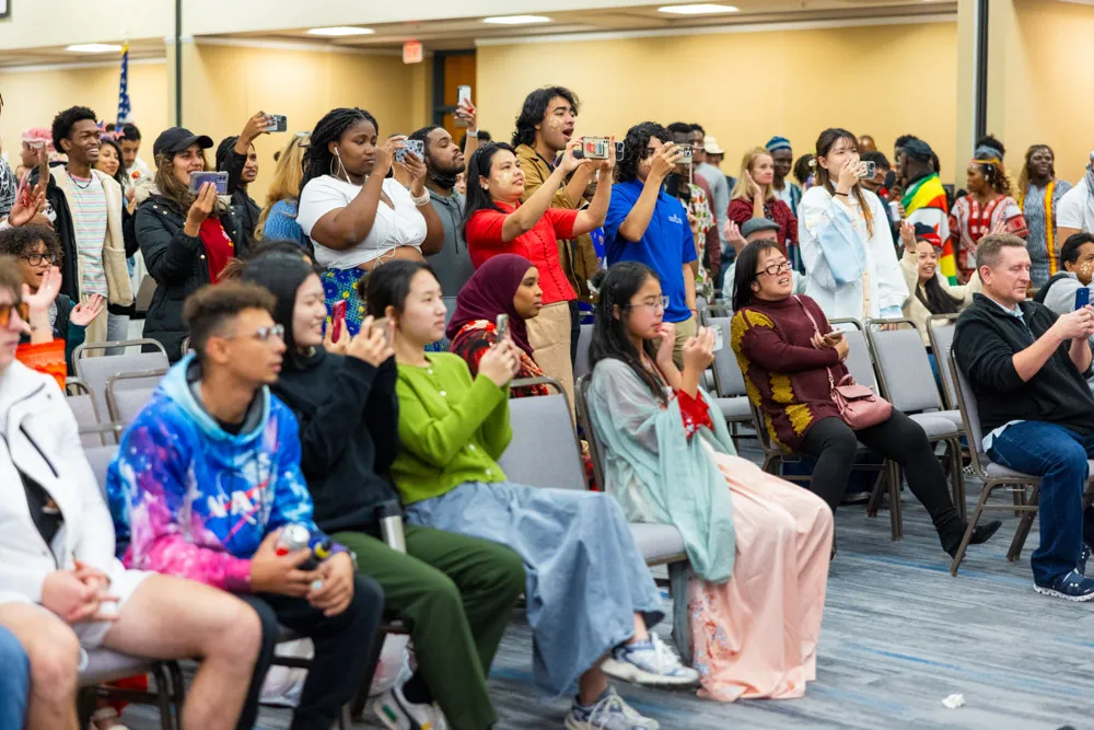Wake Tech celebrates students from dozens of foreign countries at an International Day celebration.