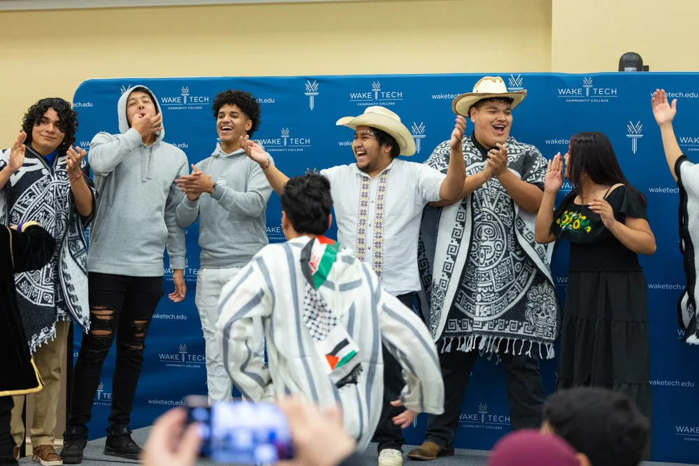 Wake Tech celebrates students from dozens of foreign countries at an International Day celebration.