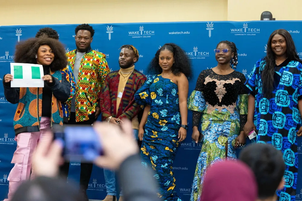 Wake Tech celebrates students from dozens of foreign countries at an International Day celebration.