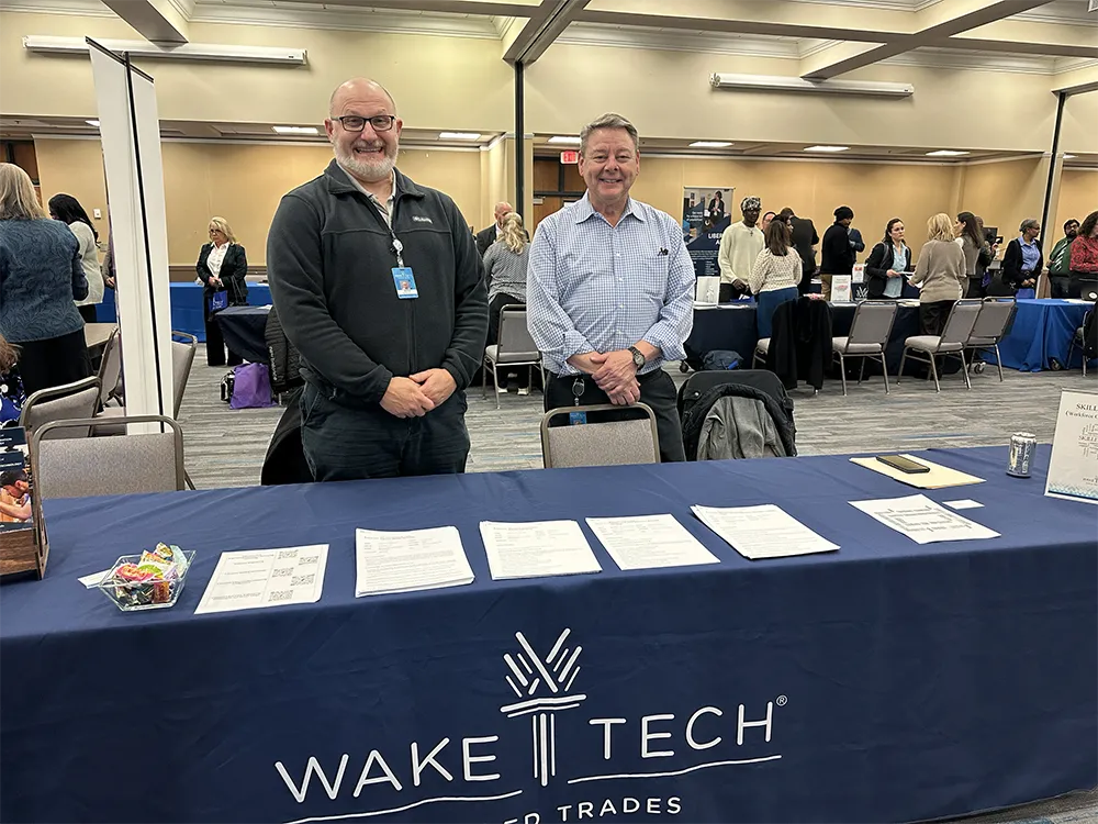 Nearly 500 job seekers attended Wake Tech's third-annual job fair.