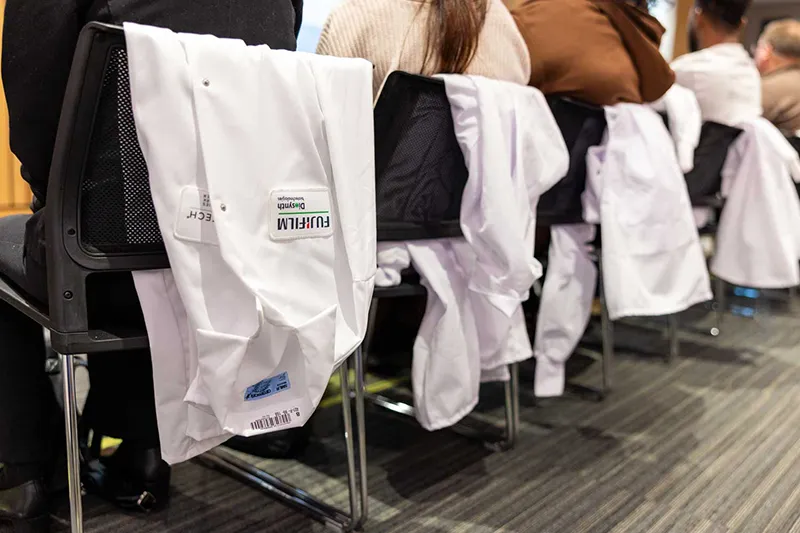 Biotech Students Receive Lab Coats