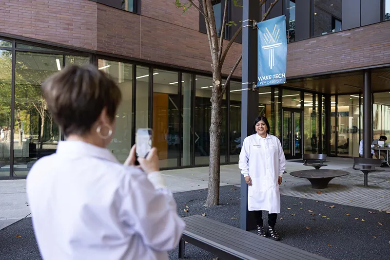 Biotech Students Receive Lab Coats