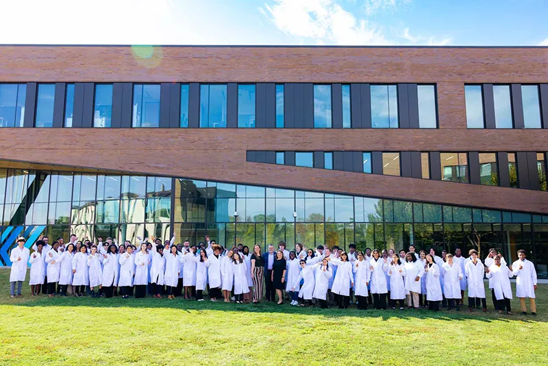 Biotech Students Receive Lab Coats