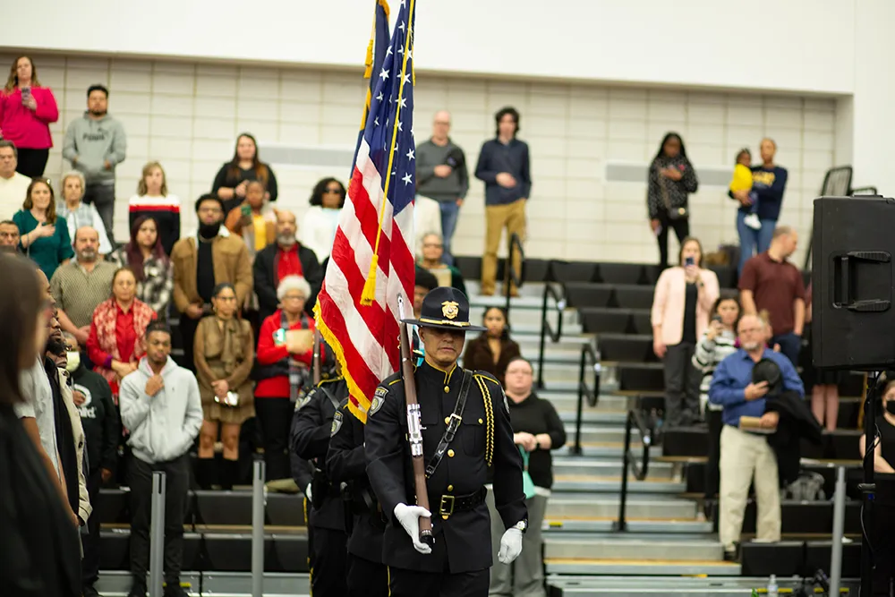 Wake Tech holds an annual ceremony for Veterans Day.