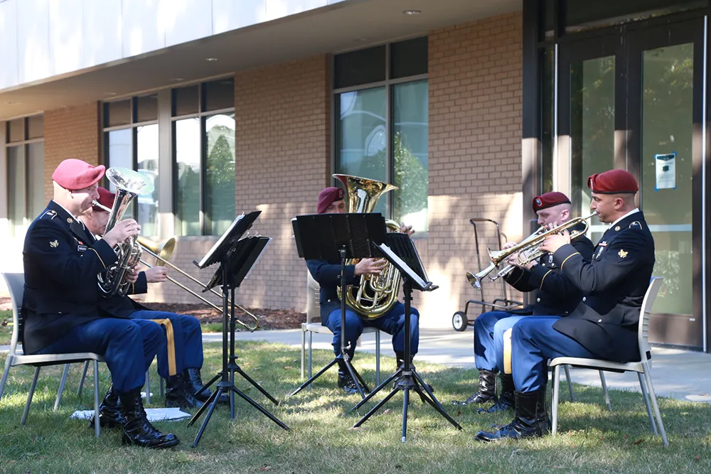 Wake Tech holds an annual ceremony for Veterans Day.
