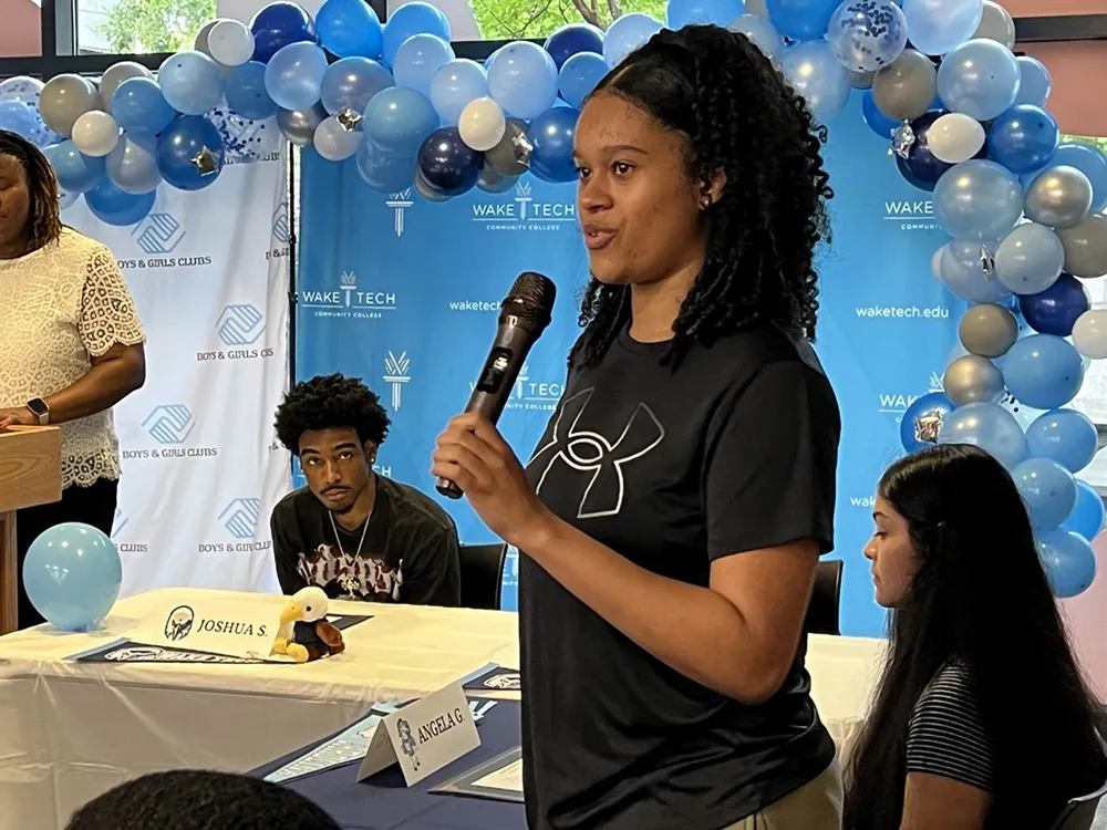 A partnership between Wake Tech and the Boys & Girls Clubs of Wake County has helped 12 high school graduates.