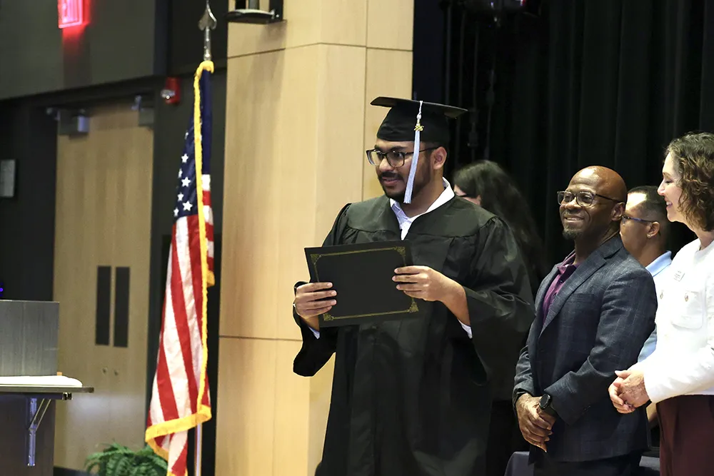 Graduates of Wake Tech's Pathfinder program celebrated their accomplishments at a June 19, 2025, commencement ceremony.