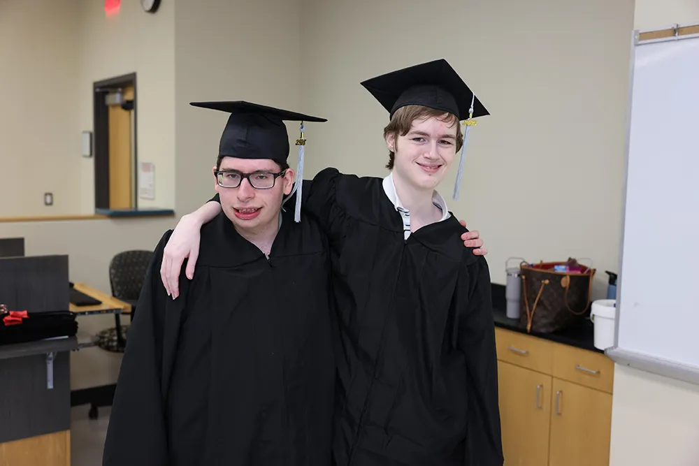 Graduates of Wake Tech's Pathfinder program celebrated their accomplishments at a June 19, 2025, commencement ceremony.