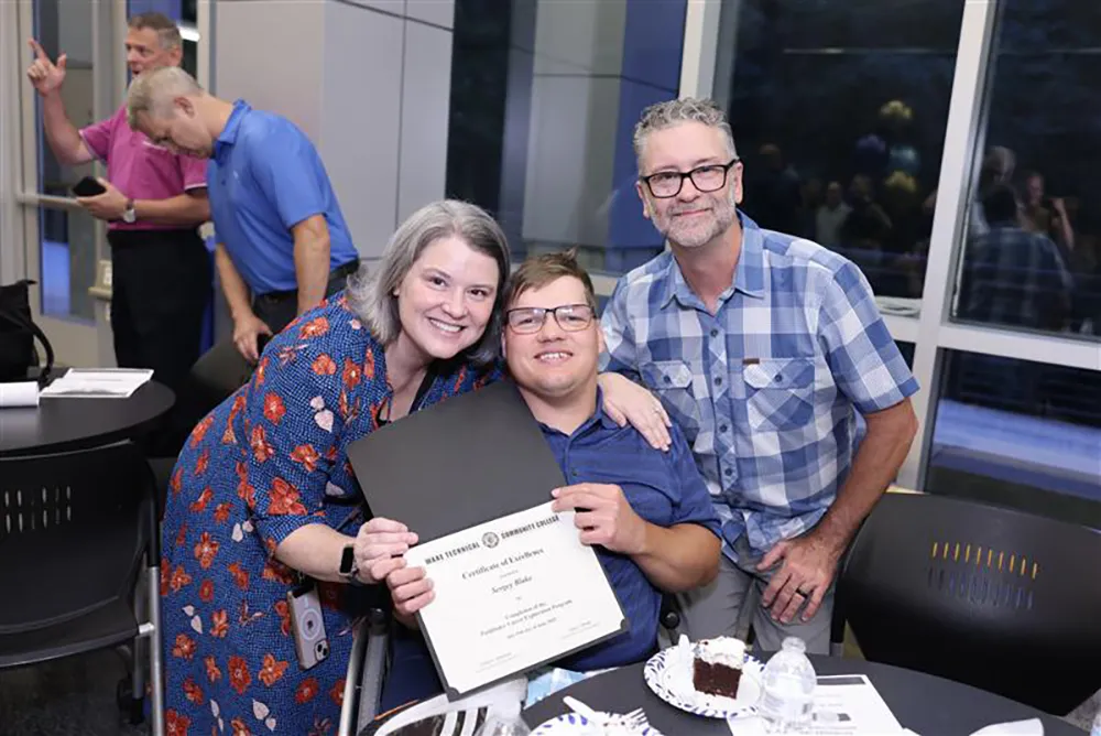 Graduates of Wake Tech's Pathfinder program celebrated their accomplishments at a June 19, 2025, commencement ceremony.