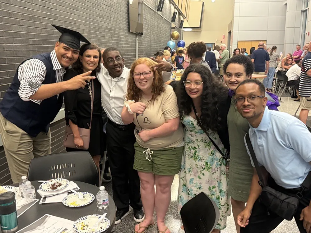 Graduates of Wake Tech's Pathfinder program celebrated their accomplishments at a June 19, 2025, commencement ceremony.