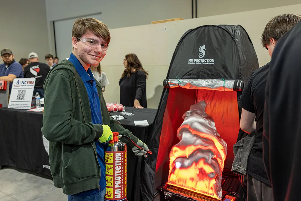 High School Students Learn About Careers in Skilled Trades