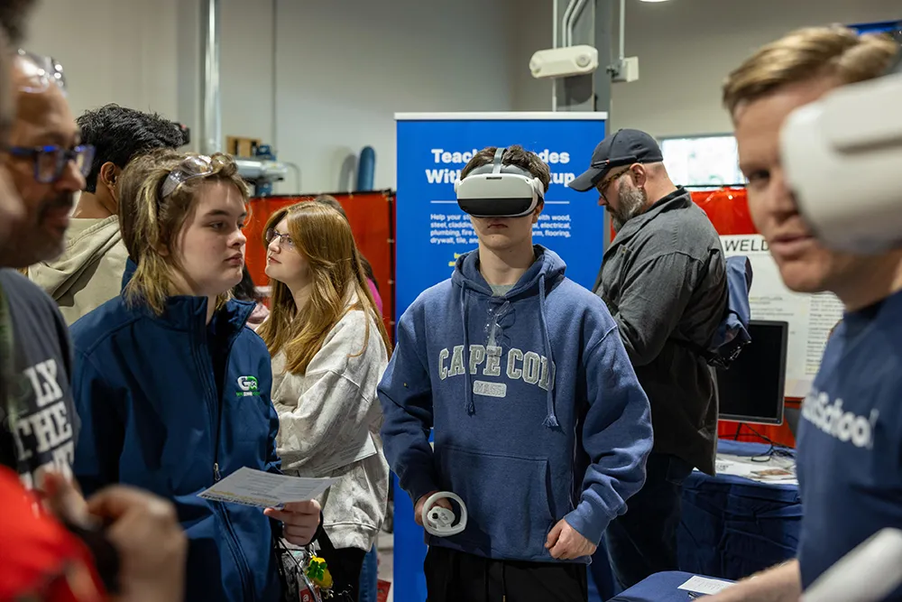 High School Students Learn About Careers in Skilled Trades