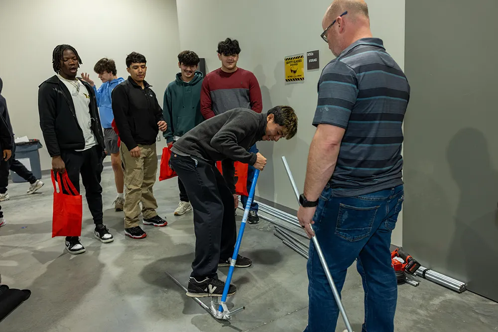 High School Students Learn About Careers in Skilled Trades