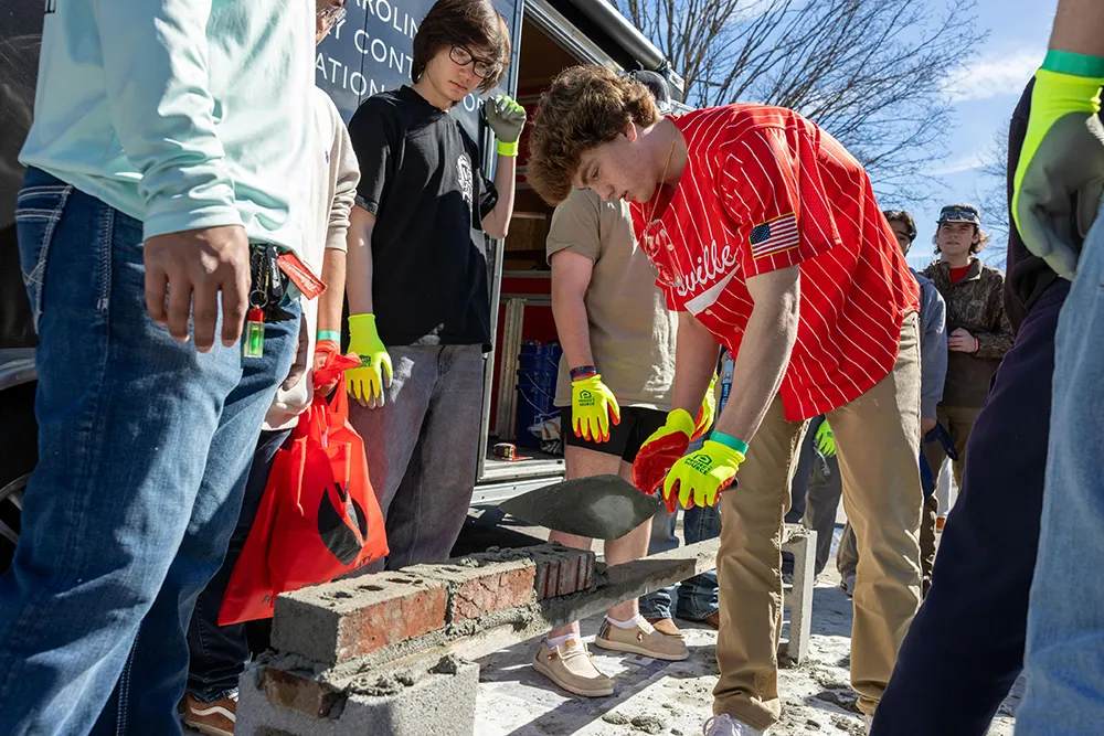High School Students Learn About Careers in Skilled Trades