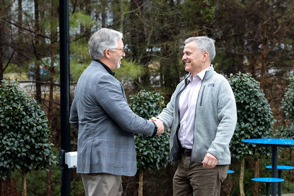 Governor Stein Visits Wake Tech to Promote Technical Education