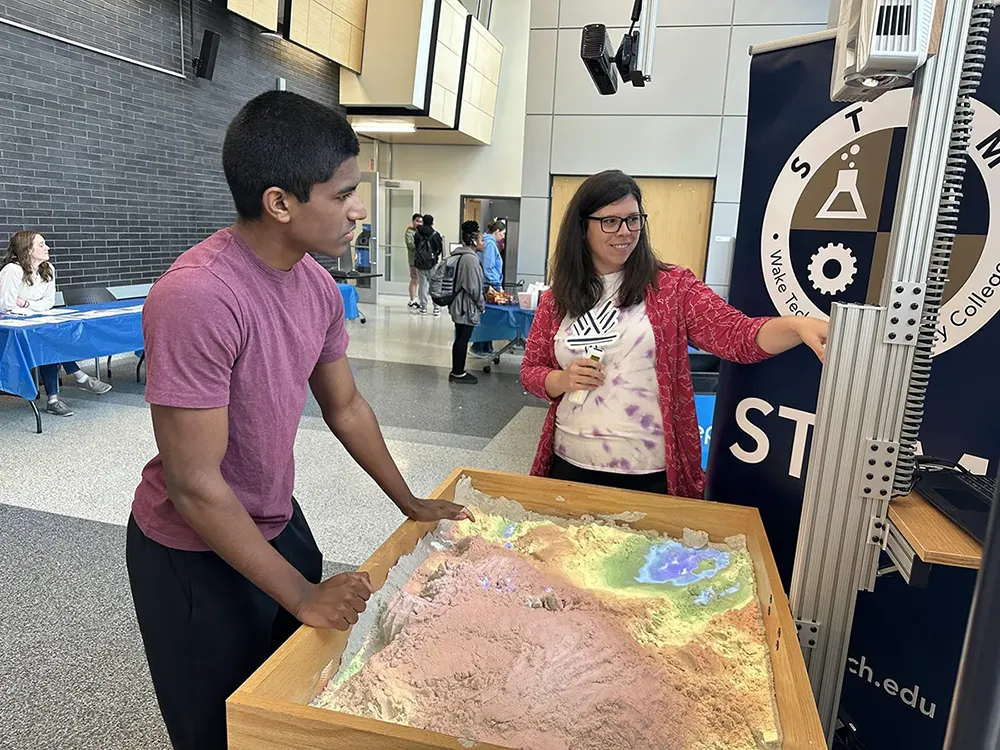 Science, technology, engineering and math came to life during STEM Day at Wake Tech.
