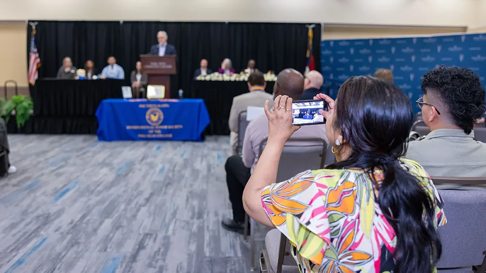 Thirty-five Wake Tech students were inducted into the college's chapter of the Phi Theta Kappa honor society.