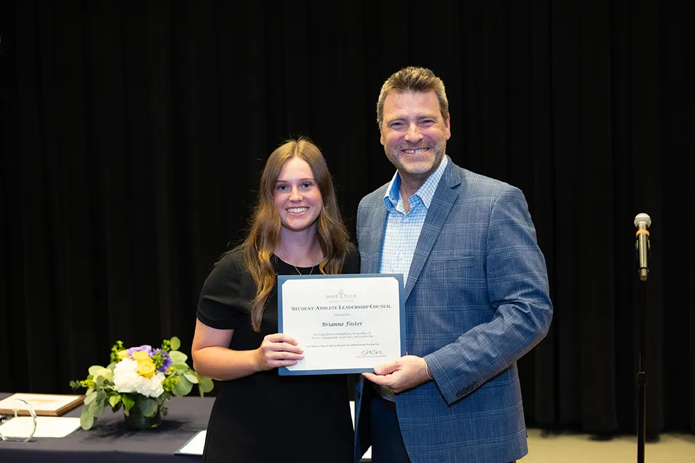 Wake Tech honored its outstanding student leaders during the annual Student Leadership and Torch Award ceremony.