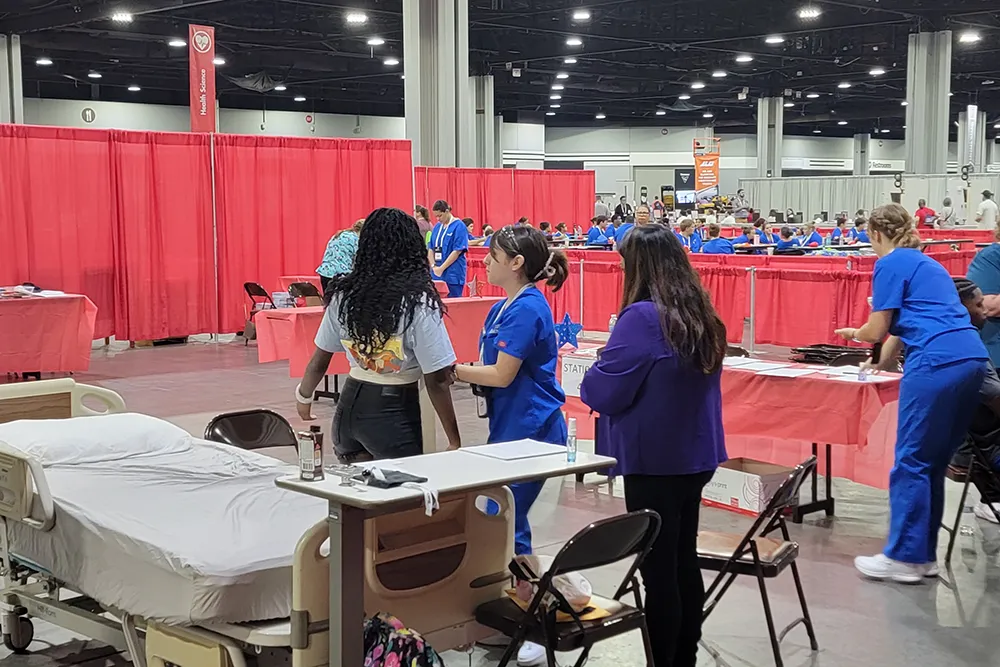 Wake Tech students take part in the national SkillsUSA competition.