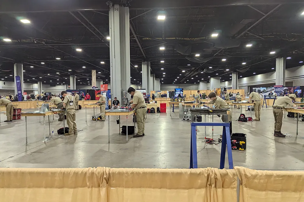 Wake Tech students take part in the national SkillsUSA competition.